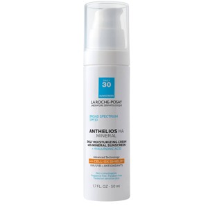 La Roche Posay Anthelios HA 100% Mineral Sunscreen Moisturizer- SPF 30 - 1.7 fl oz - 1 of 4