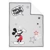 Lambs & Ivy Disney Baby MICKEY MOUSE Picture Perfect Baby Blanket - Gray - image 3 of 4