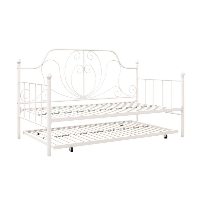 Twin Leila Metal Daybed and Trundle White - Room &#38; Joy, 5 of 13