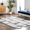 Nuloom Jolynn Modern Braided Shapes Indoor/Outdoor Patio Area Rug - Blue 5' x 8' - 2 of 4