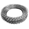 vidaXL BTO-22 Clipped Concertina Razor Wire Galvanized Steel 492.1' - 2 of 4