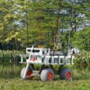 VEVOR Beach Fishing Cart,500 lbs Load Capacity, Fish and Marine Cart with Four 13" Big Wheels PU Balloon Tires for Sand, Heavy-Duty Aluminum - 2 of 4