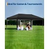 Garvee 10x20 FT Pop Up Canopy with 6 Removable Sidewalls, Heavy Duty Outdoor Canopy Tent 3 Adjustable Height Gazebo for Parties, Garden - 4 of 4