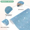 Unique Bargains Crystal Rhinestone Sheet Self Adhesive DIY Crafts Crystal Sticker 1 Pc - 2 of 4