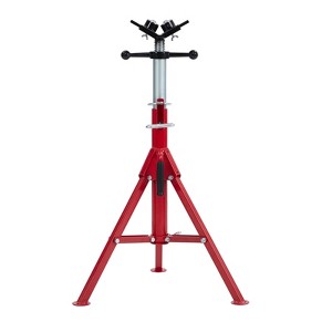 28" - 52"Adjustable 2500 LBS Heavy Duty Steel Pipe Jack Stand with 2-4-Ball Transfer (Fits 1/8"-12" Pipe) for Welding, Pipe Threading & Construction - 1 of 4