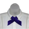 Women's Solid Color 1.75" W x Up to 19" L Crossover Tie Uniform Adjustable Neck tie - 2 of 3