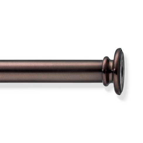30 52 Tension Rod Oil Rubbed Bronze, Oil Rubbed Bronze Shower Curtain Rod Adjustable