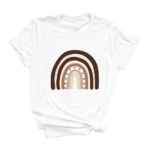 Simply Sage Market Women's Equality Rainbow Short Sleeve Graphic Tee - 1 of 4