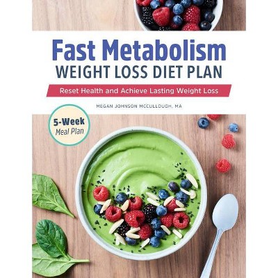 Fast Metabolism Weight Loss Diet Plan - by  Megan Johnson McCullough (Paperback)