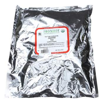 Frontier Herb Organic Fair Trade Certified Green Jasmine Single Bulk Item Tea - 1 lb