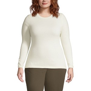 Lands' End Women's Cashmere Sweater - 1 of 4