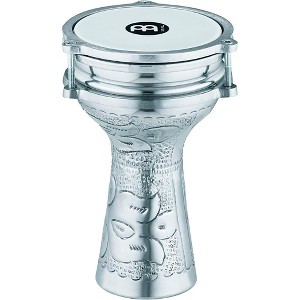 MEINL Hand Hammered Aluminum Mini Darbuka - 1 of 2