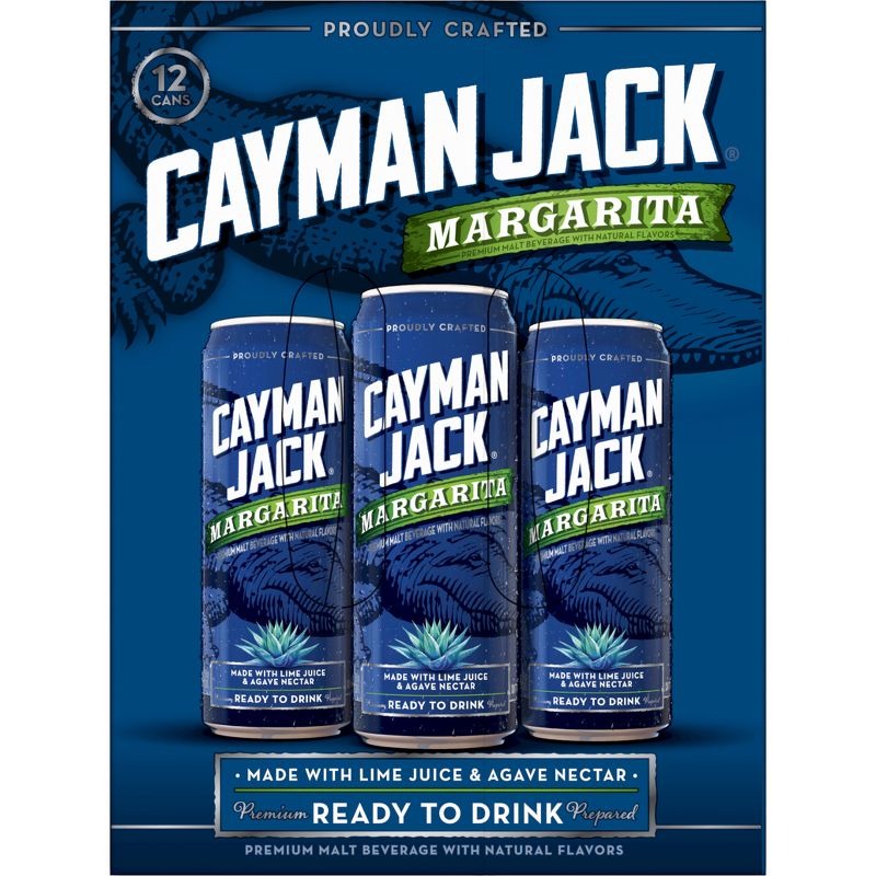 Cayman Jack Margarita - 12pk/12 fl oz Cans, 5 of 8