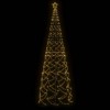 Christmas Cone Tree Warm white Powder-coated steel, copper, PVC - 3 of 4