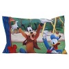 Disney Mickey Mouse - Blue, Red, Yellow 2 Piece Toddler Sheet Set with Fitted Crib Sheet and Pillowcase - 4 of 4