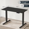 Electric Standing Desk Whole Piece Adjustable Height Desk Home Office Computer Workstation Sit Stand up Desk - 2 of 4