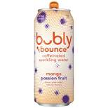 bubly bounce Mango Passion Fruit Sparkling Water - 16 fl oz Can