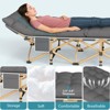 SUGIFT Folding Camping Cot & Bed Heavy-Duty for Adults Kids w/ Carrying Bag - 4 of 4