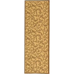 Courtyard CY2653 UV & Stain Resistant Non-Shedding Power Loomed Indoor/Outdoor Rugs - Safavieh - 1 of 4