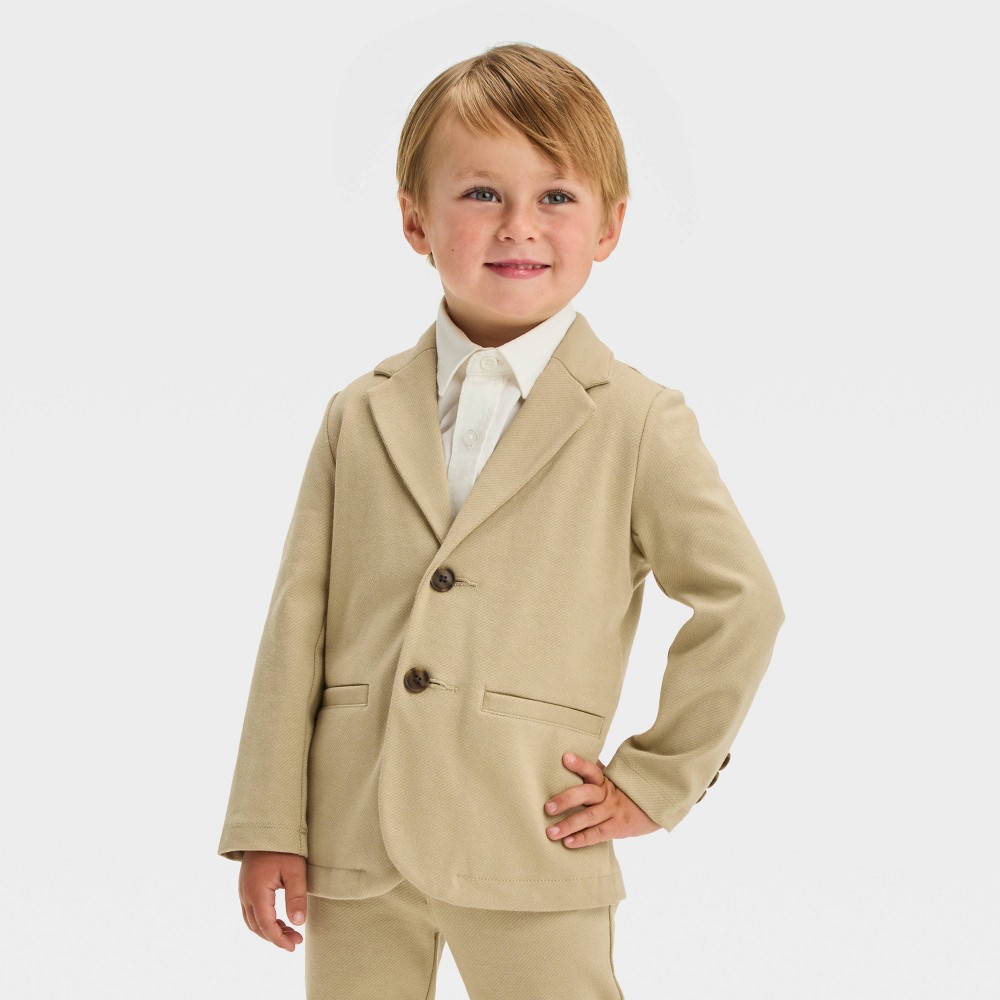 Toddler Boys Knit Blazer