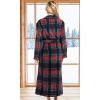 ADR Plush Robe for Women, Long Hooded Fleece Robe with Hood, Plus Size - 3 of 3