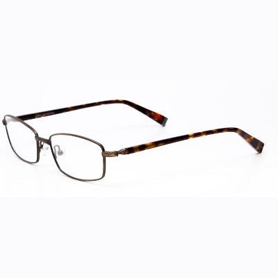 John Varvatos V150-GOL Mens Rectangle Designer Reading Glasses Antique Gold 53mm