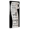 Stupell Industries Like Toilet Paper Funny Bathroom, 20" x 48" - 3 of 4