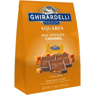 Ghirardelli Milk Chocolate and Caramel Candy Squares - 15.96oz