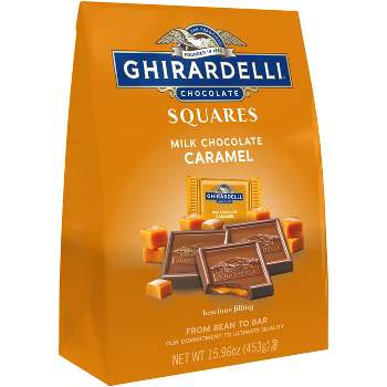 Ghirardelli Milk Chocolate & Caramel Squares XL Bag Candy - 15.96oz