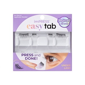 KISS Products imPRESS Press-On Falsies Easy Fake Eyelashes 02 - 6ct - 1 of 4