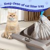Replacement Liners for Open-Top Litter Boxes, Extra Thick Unscented Bags Holds - 4 of 4