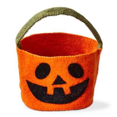 tag Halloween Felt Treat Basket