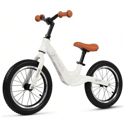 VASIP 14" Kids Balance Bike For 3,4,5,6 Year Old Boys And Girls, Air Tires With Magnesium Alloy Frame, Lightweight No Pedal Toddler Training Bicycle