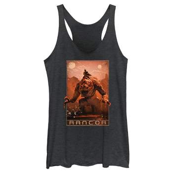 Women's Star Wars: The Book of Boba Fett Rancor on the Loose Racerback Tank Top