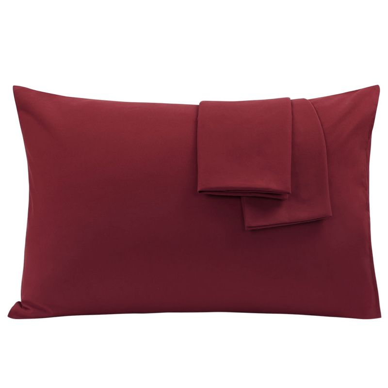 PiccoCasa Luxury 1800 Brushed Microfiber Pillowcases 2 Pcs, 1 of 7
