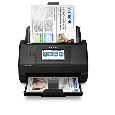 Epson WorkForce ES-580W Wireless Color Duplex Desktop Document Scanner