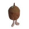Transpac Plush Small Acorn Tree Ornaments for Fall Harvest Indoor Decor Gift Giving and Hostess Gifts - 2 of 3