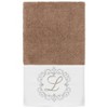 Linum Home Textiles 100% Turkish Cotton MONICA 3PC Embellished Towel Set - 3 of 4