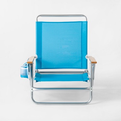 Target beach lounger blue best sale sun squad