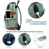Vintage Laptop Backpack with USB Charging Port, Slim Tear Resistant Business Backpack - 3 of 4