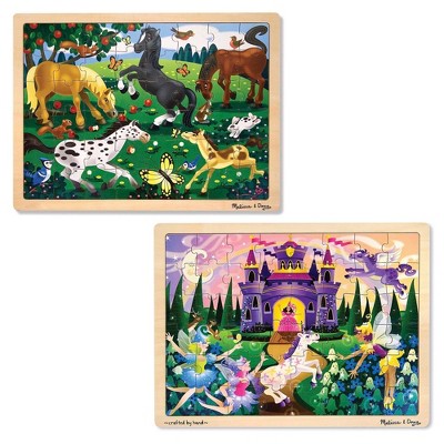 melissa & doug wooden puzzles