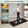 HFYee Walking Pad 300 LB Capacity with LED Display and 2.5 HP Silent Motor, Portable Design Under Desk Treadmill for Home - 4 of 4