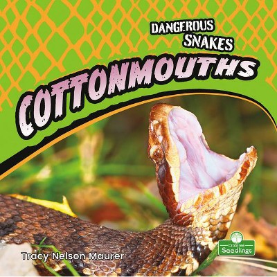 Cottonmouths - (Dangerous Snakes) by  Tracy Nelson Maurer (Paperback)