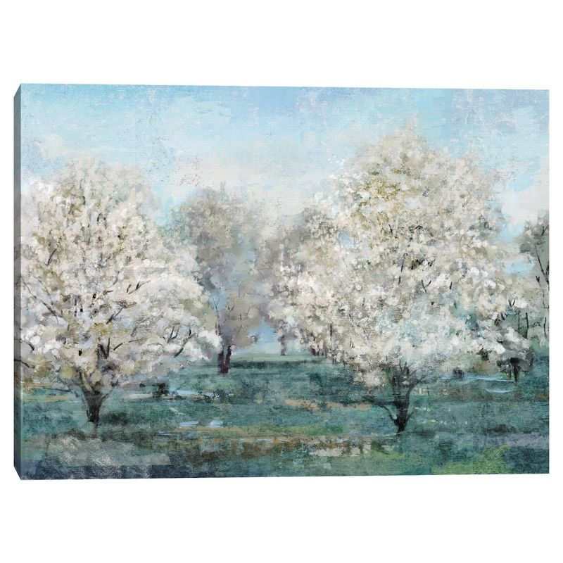 30&#34; x 40&#34; Flowering Trees by Studio Arts Canvas Art Print - Masterpiece Art Gallery, 1 of 6