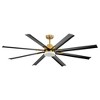 Airsurfer 72" Large Modern Ceiling Fans with Led Lights and Remote for Indoor/Covered Outdoor - 4 of 4