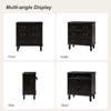 Phil 2 - Drawer end table with Integrated Charging Station and Pull-Out Tray丨HULALA HOME - 4 of 4