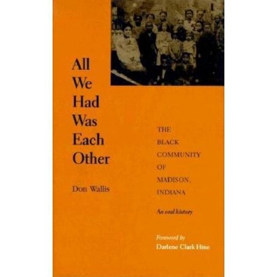 All We Had Was Each Other - (Blacks in the Diaspora (Hardcover)) by  Don Wallis (Hardcover)