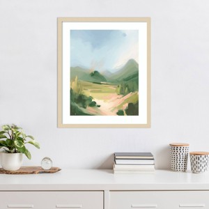 Amanti Art Whispers in The Wind I by Andrea Haase Wood Framed Wall Art Print - 1 of 4
