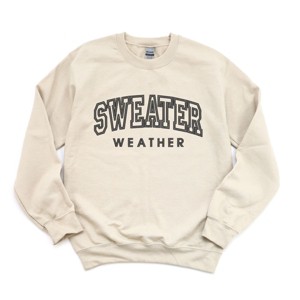 Simply Sage Market Embroidered Sweater Weather Sweatshirt - 1 of 4