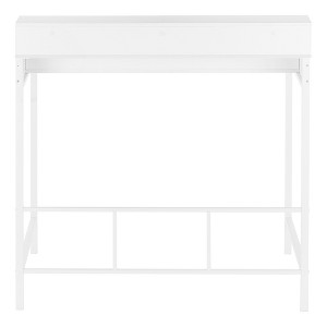 Monarch Specialties Computer Desk Home Office Standing Storage Shelves - 1 of 4